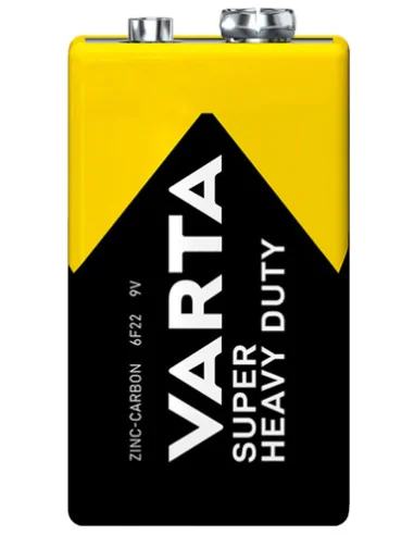 VARTA BATERIA SUPER HEAVY DUTY 6F22/9V (1 szt.)